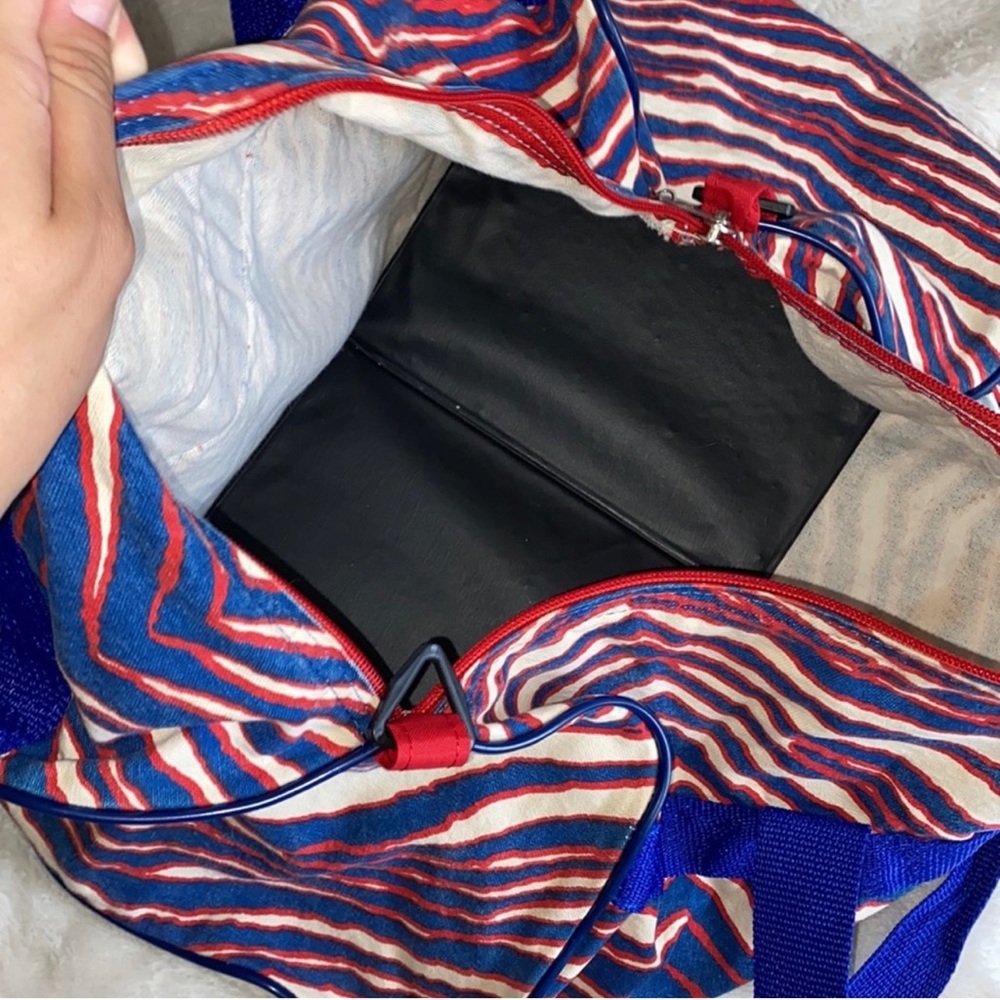 Buffalo Bills Vintage 1980s Duffel Bag 1990s - Picture 8 of 9